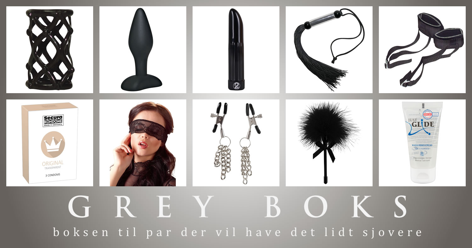 Grey Boks - Sexlegetøj inspireret 50 Shades of Grey