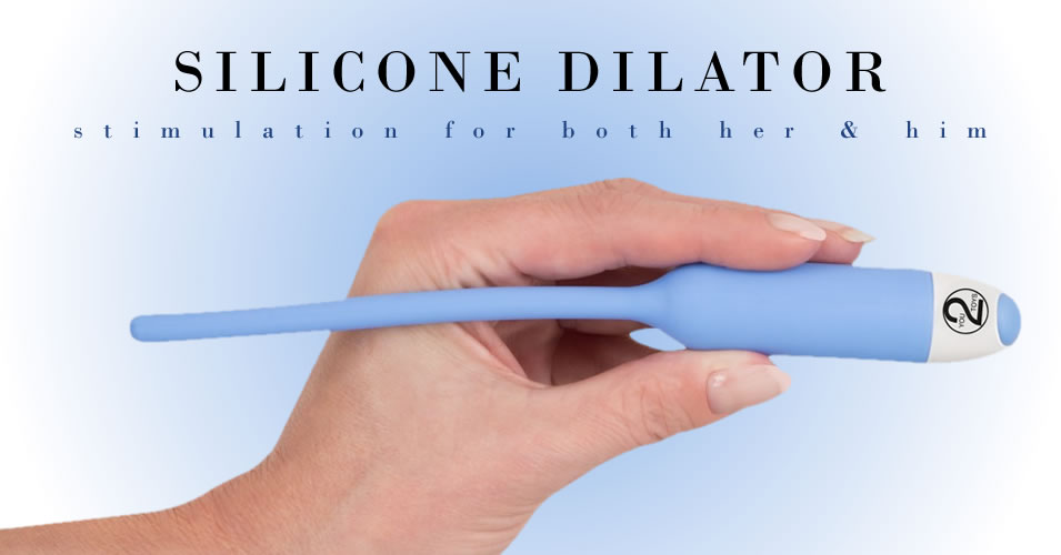 Silikone Dilator - Urinrør Stimulator med Vibrator