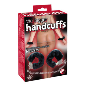 Bigger Furry Handcuffs - Håndjern med Plys