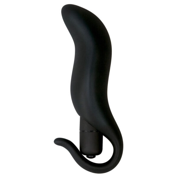 Black Velvet Silikone Anal plug og Sleeve