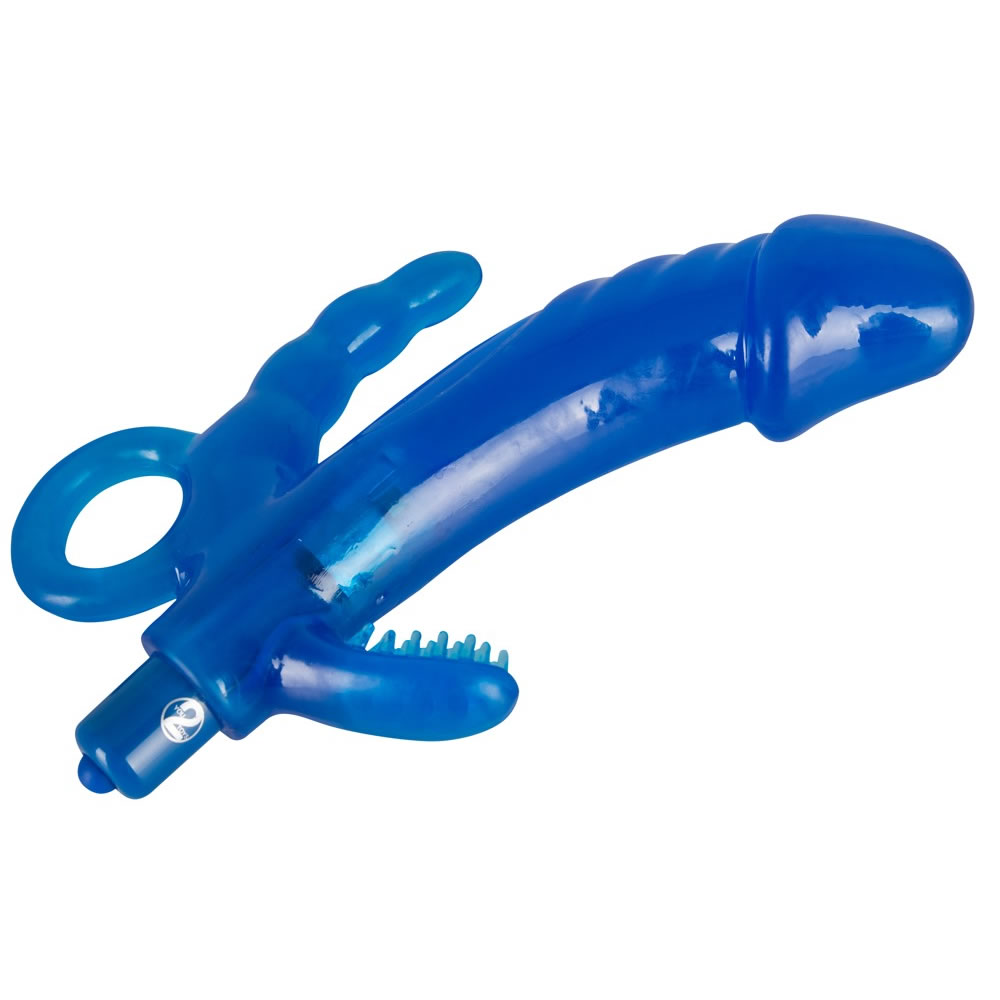 blue-3-point-triple-pleasure-dildo-vibrator-3