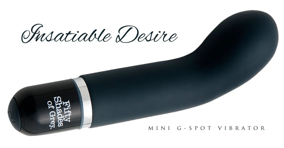 Insatiable Desire G-Punkt Vibrator - Fifty Shades of Grey