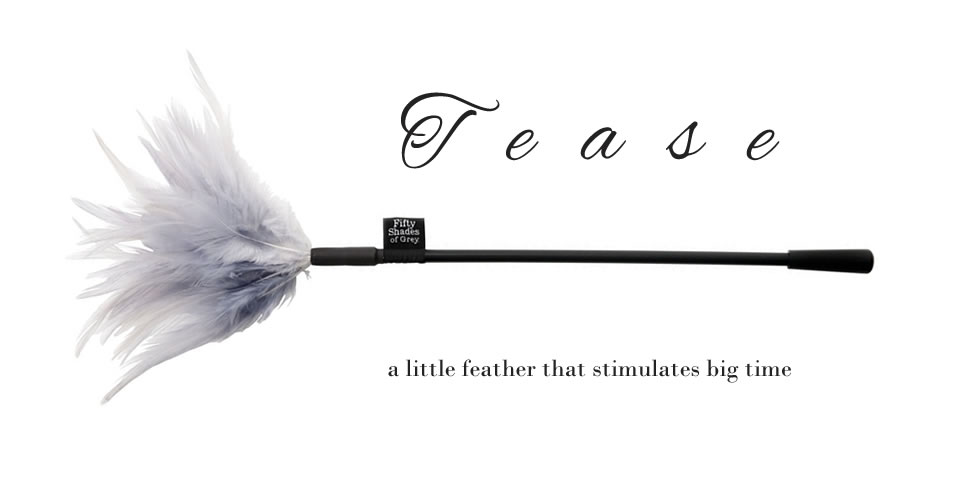 Tease Tickler Fjer - Fifty Shades of Grey