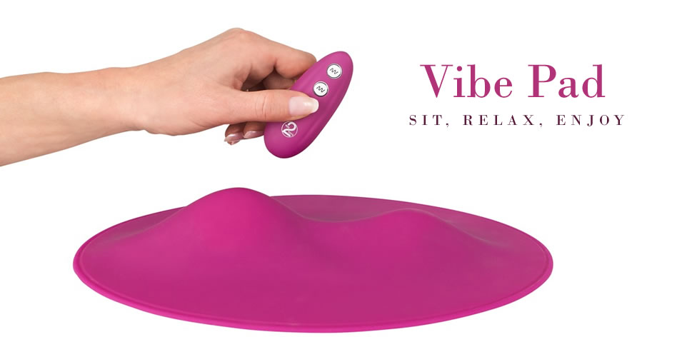 Vibe Pad Vibropude til Vagina & Anus med Fjernbetjening