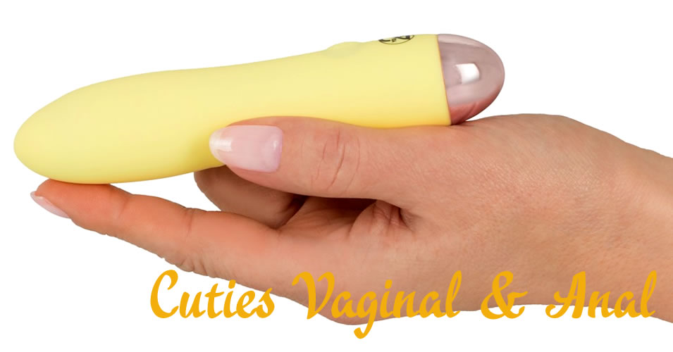 Cuties Mini Yellow - Vaginal og Anal Vibrator