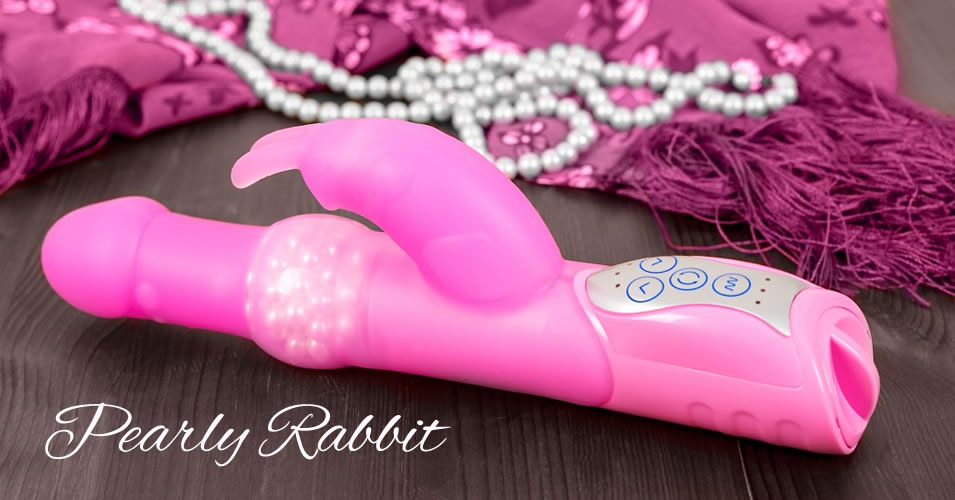 Smile Pearly Rabbit Perlevibrator med Klitoris Vibrator
