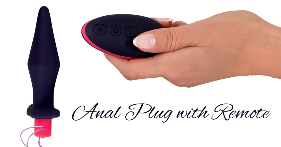 You2Toys Anal Plug med Vibrator og Fjernbetjening