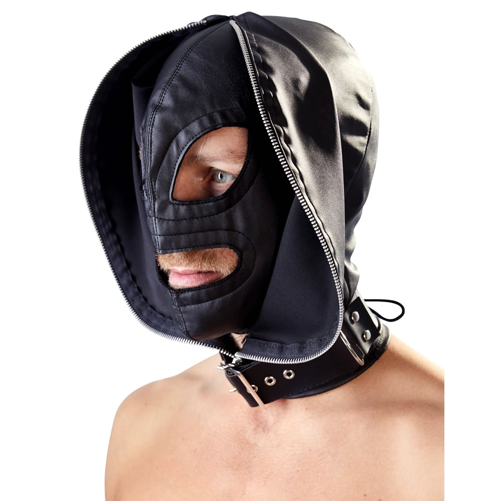 Dobbelt Maske med Hætte Look