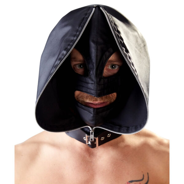 Dobbelt Maske med Hætte Look