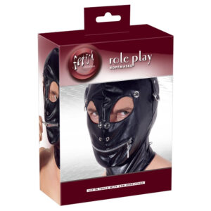 Fetish Maske i Læderlook