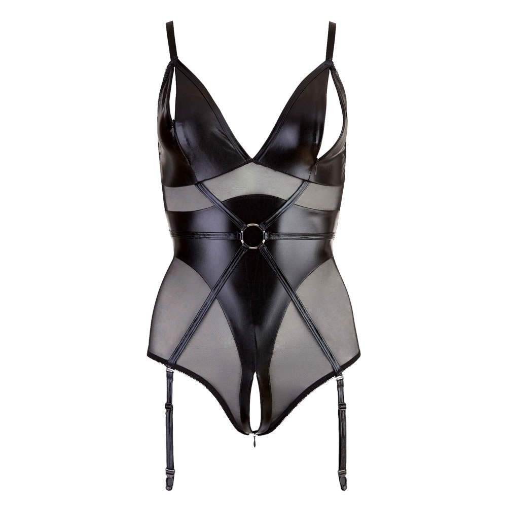 Wetlook Bondage Body med Håndlænker