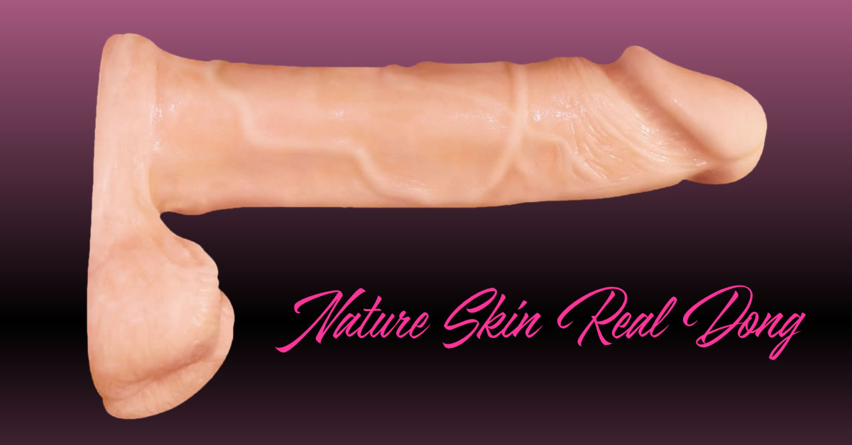 Nature Skin Real Dong Realistisk Dildo