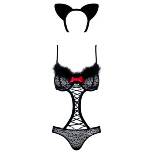 Obsessive Leopard Body Kat Kostume