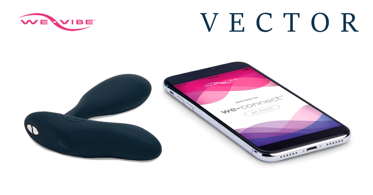 We-Vibe Vector Prostata Vibrator med Fjernbetjening og App