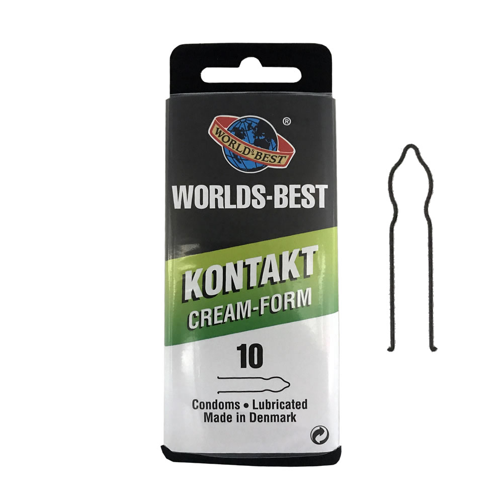 Worlds Best Kontakt Creme Form Kondom