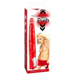 Red Push Vibrator med Stødefunktion