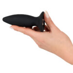 Black Velvets Genopladelig Silikone Anal Plug med Vibrator