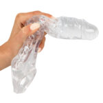 Crystal Skin Penishylster med Testikelring