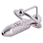 Penisplug Dilator Torpedo Plug med Penishoved Ring