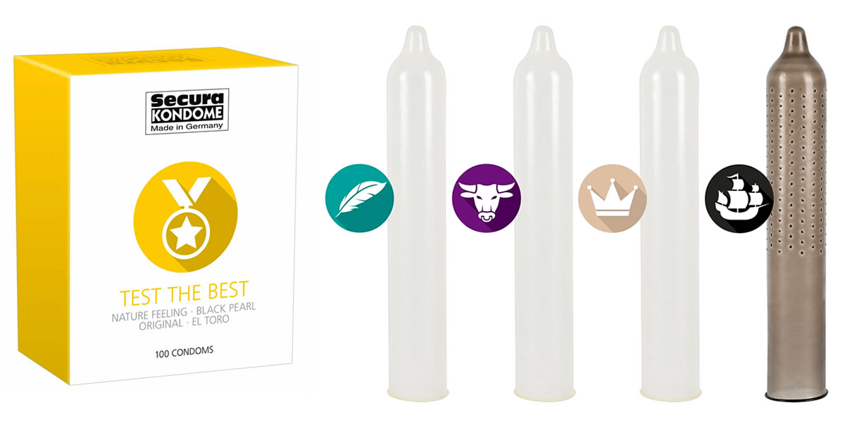 Secura Test the Best Kondom Pakke
