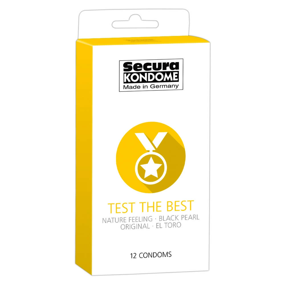 Secura Test the Best Kondom Pakke