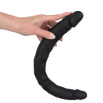 Bad Kitty Sort Silikone Dobbelt Dildo