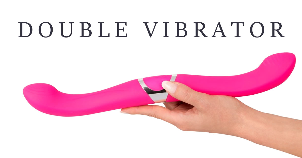 Dobbelt Vibrator Pink - Genopladelig