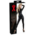 Latex Catsuit til Kvinder i sort