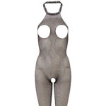 Net Catsuit i Sort
