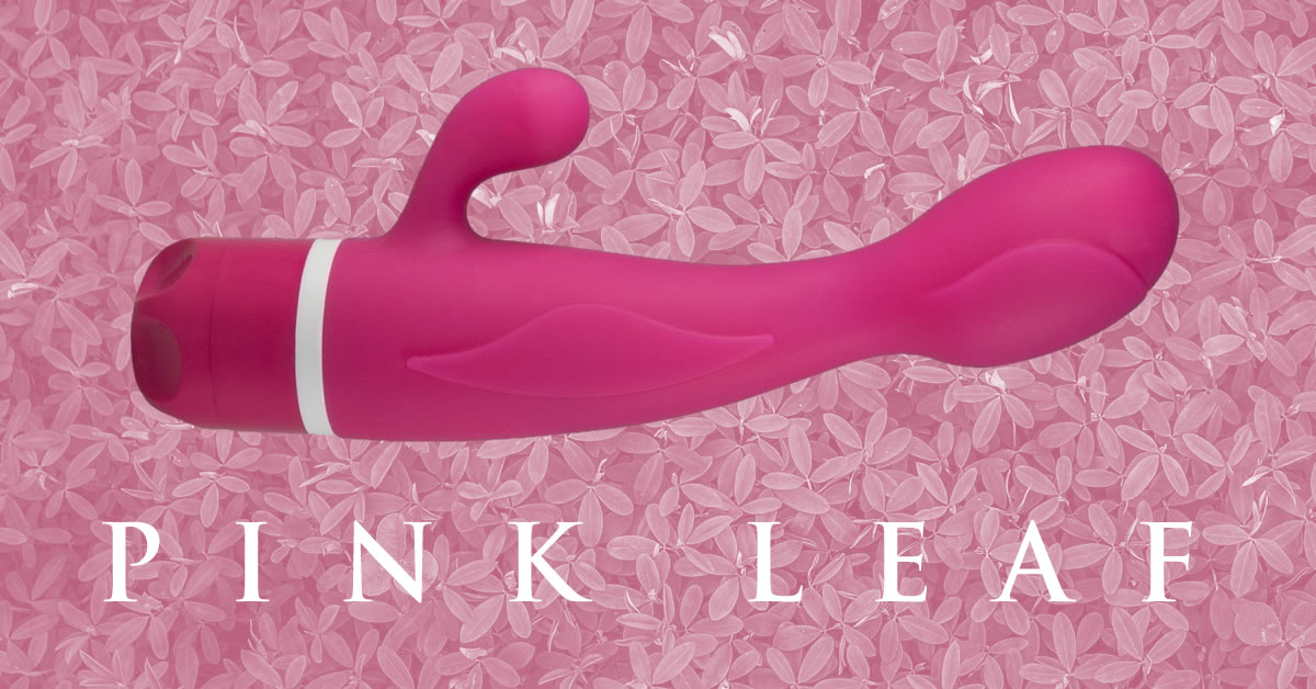 Pink Leaf Vibrator i Silikone
