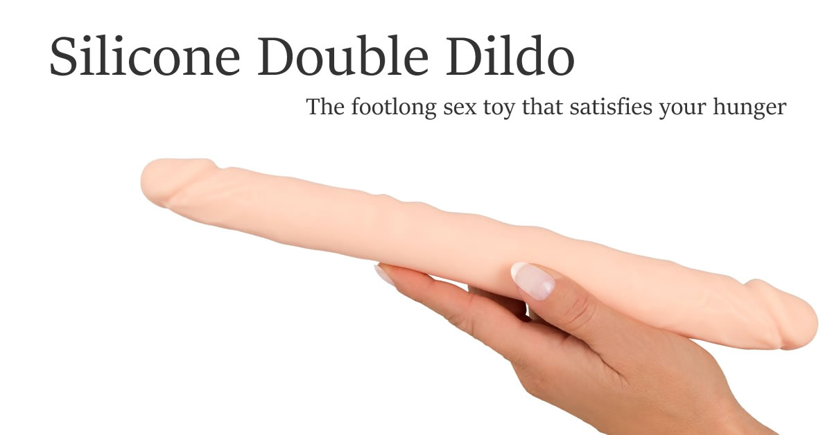Silikone Dobbelt Dildo Double Dong