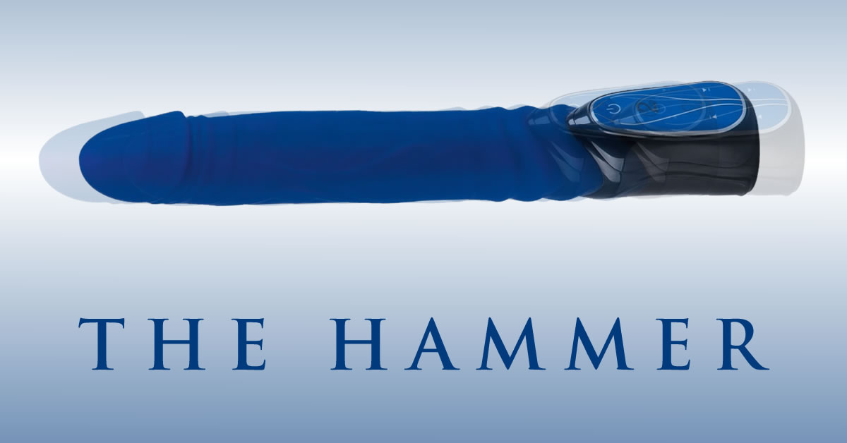 The Hammer Vibrator med Støde Funktion