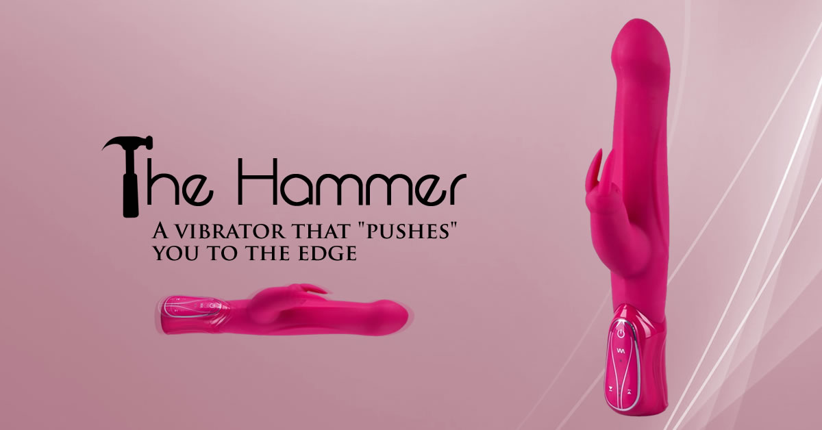 The Hammer Vibrator med Støde funktion & Klitoris-stimulator
