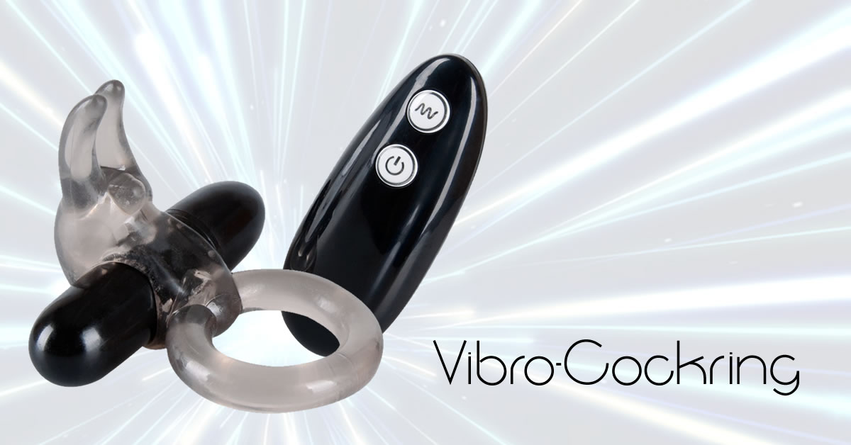 Bunny Penisring med Vibrator og Trådløs Styring
