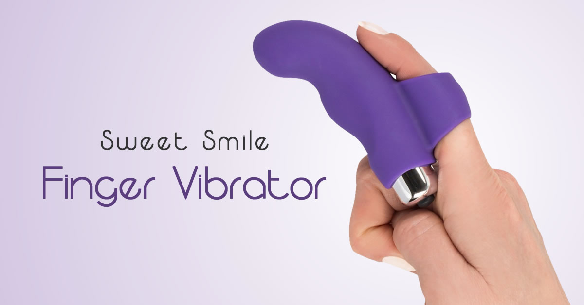 Sweet Smile Finger Vibrator