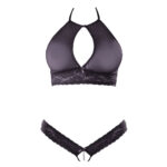 Bralette BH og Trusser med Kæde