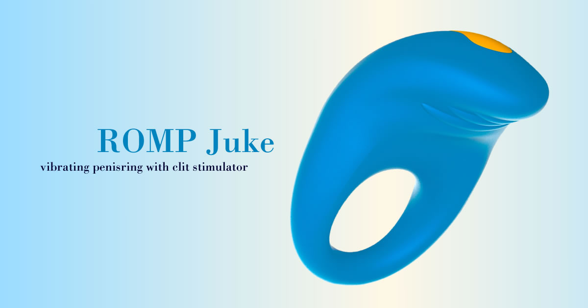 ROMP Juke Penisring med Vibrator og Klitoris Stimulator