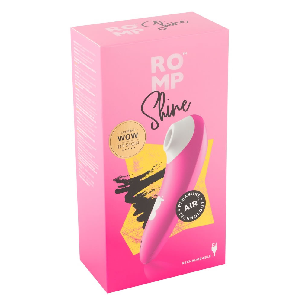 ROMP Shine Klitoris Stimulator - Pulsator med Pleasure Air