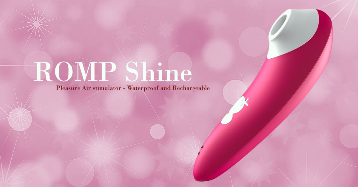 ROMP Shine Klitoris Stimulator - Pulsator med Pleasure Air
