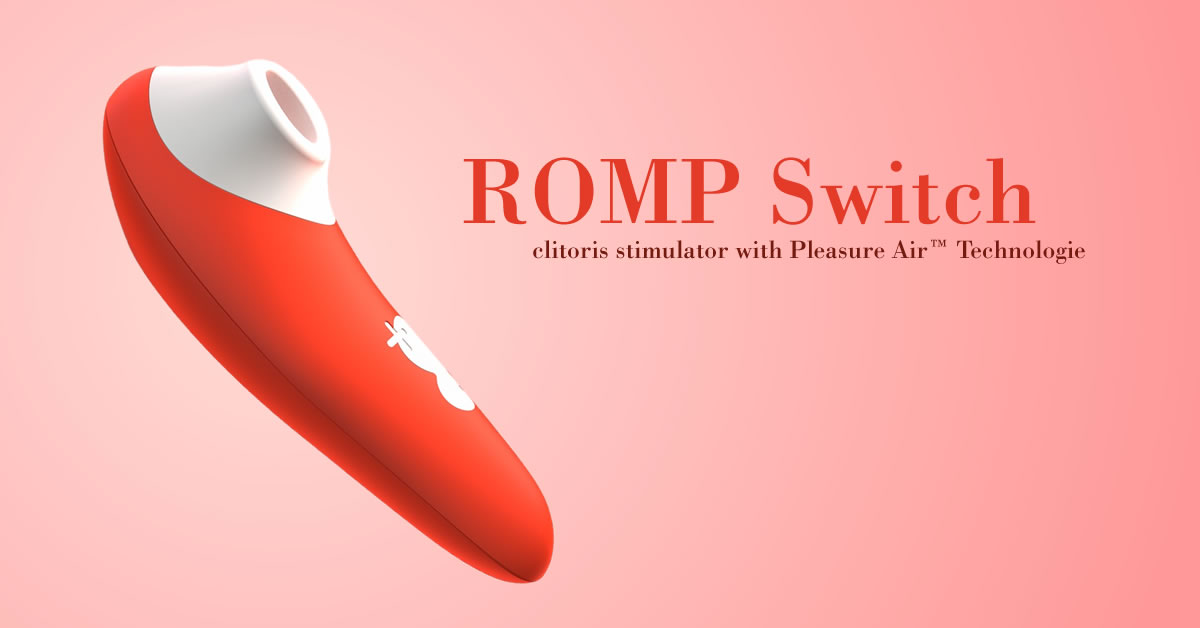 ROMP Switch Klitoris Stimulator - Pulsator med Pleasure Air