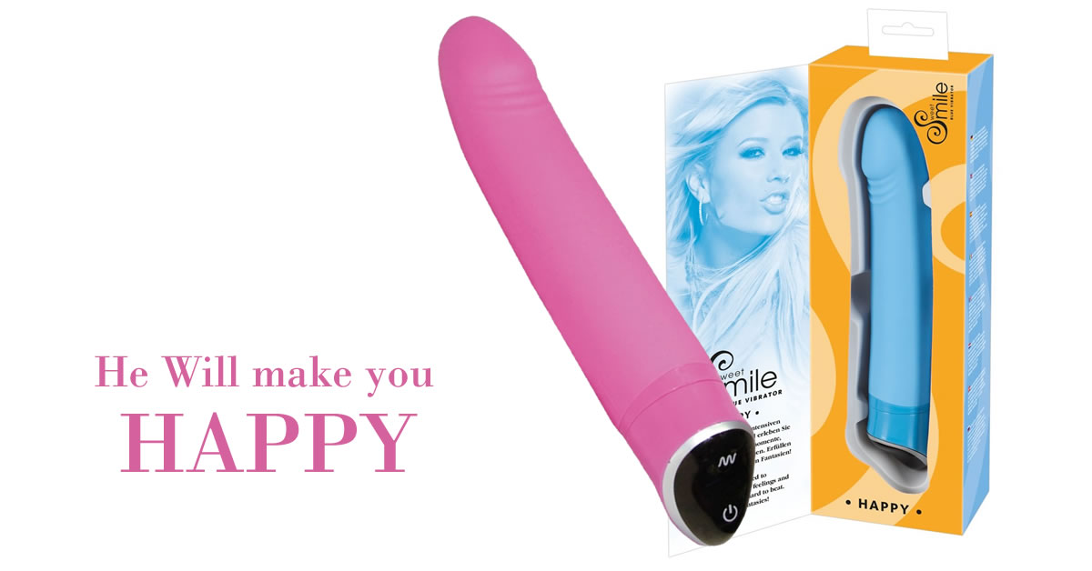 Sweet Smile Happy Silikone Vibrator