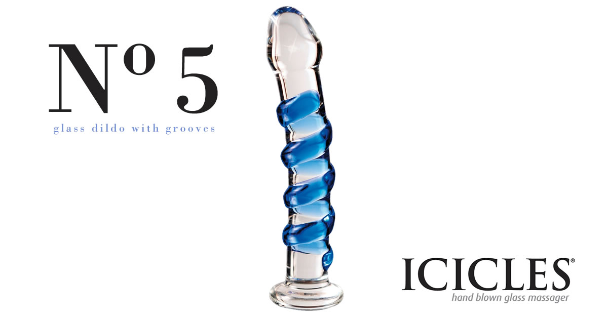 Icicles no 5 Glas Dildo