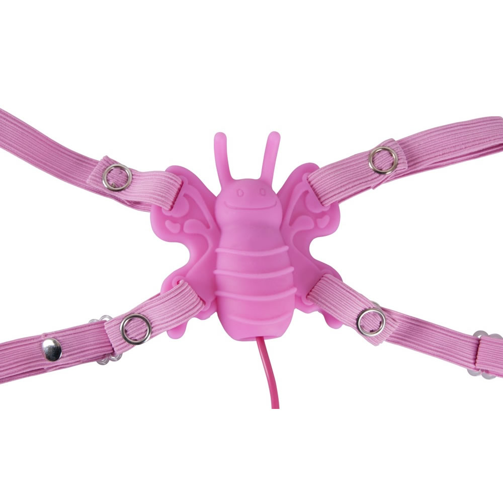 Butterfly Strap-On Klitoris Vibrator