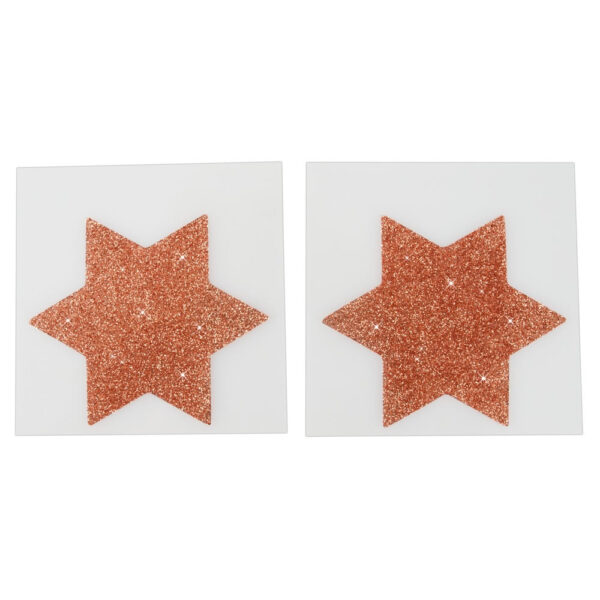 Nipple Covers med Glitter - Ekstra Store.