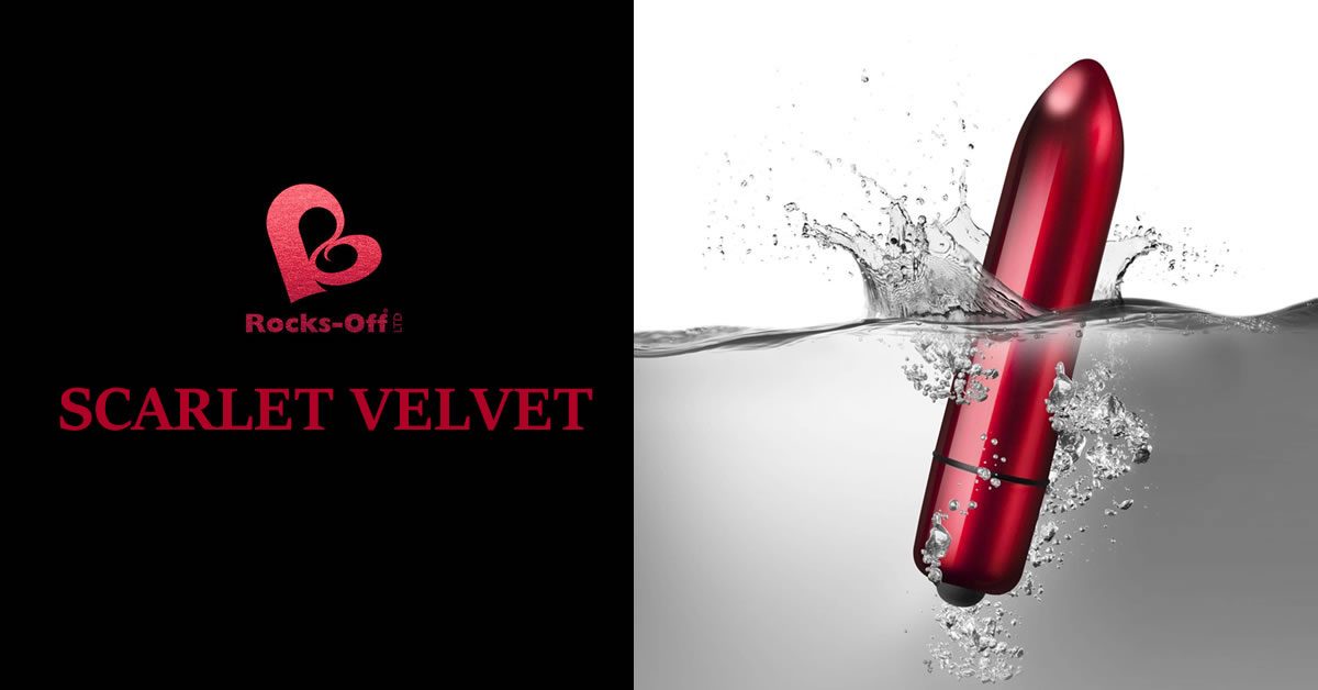 Rocks Off Scarlet Velvet Bullet Vibrator