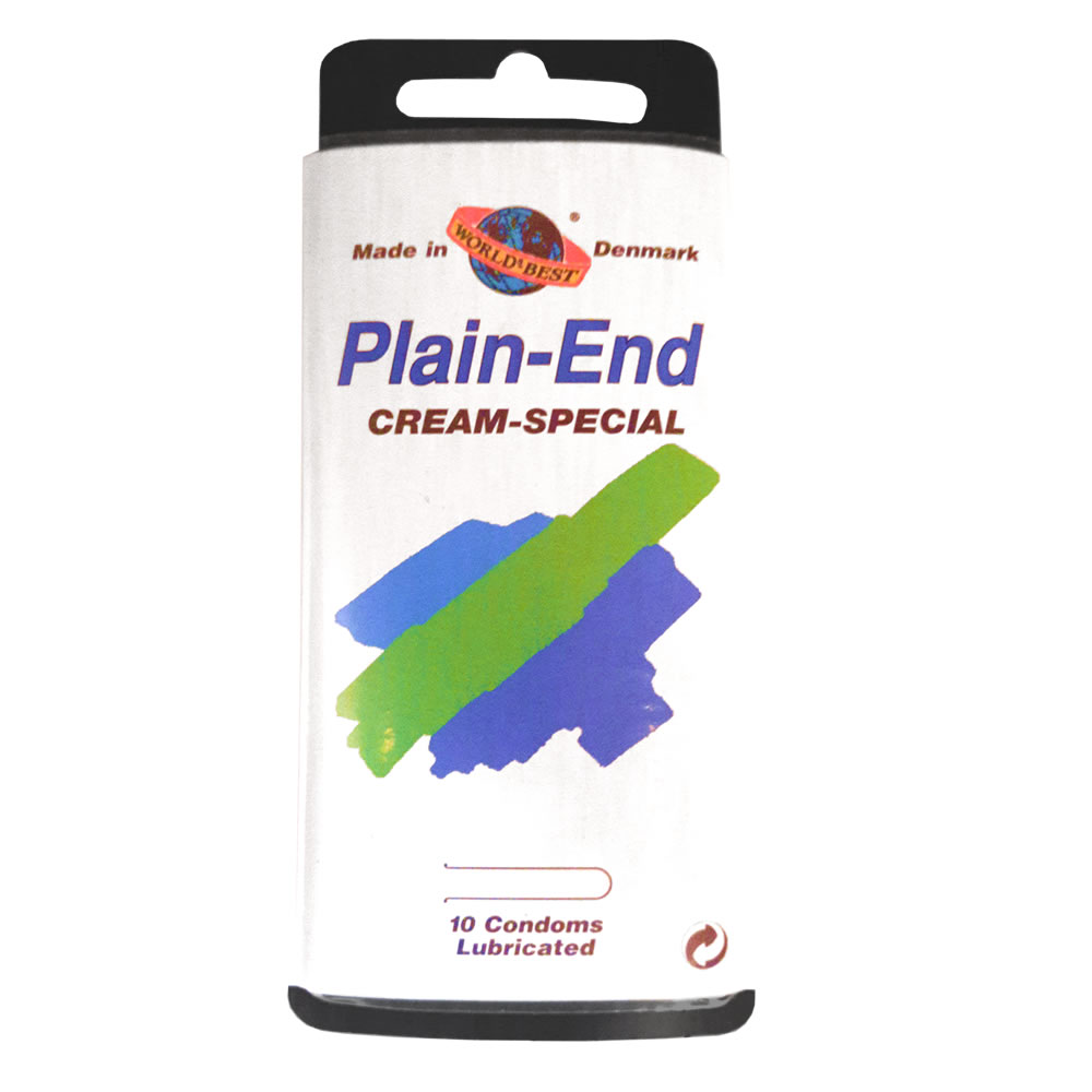 Worlds Best Plain End Cream Special Kondom