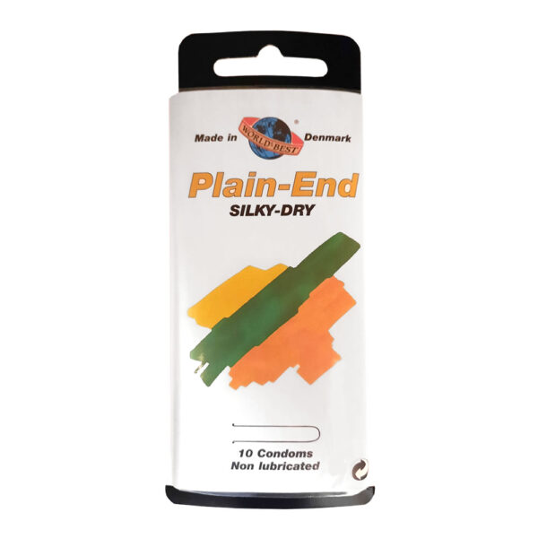 Worlds Best Plain End Silky Dry Kondom