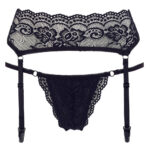 Blonde Hofteholder med Trusser