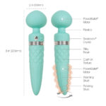 Pillow Talk Sultry Massagestav og Vibrator med Varmefunktion og Swarovski Krystal