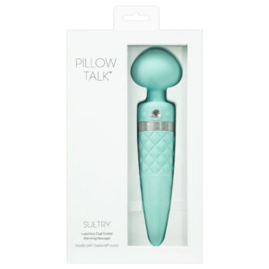 Pillow Talk Sultry Massagestav og Vibrator med Varmefunktion og Swarovski Krystal